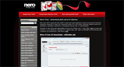 Desktop Screenshot of nero-download.cz